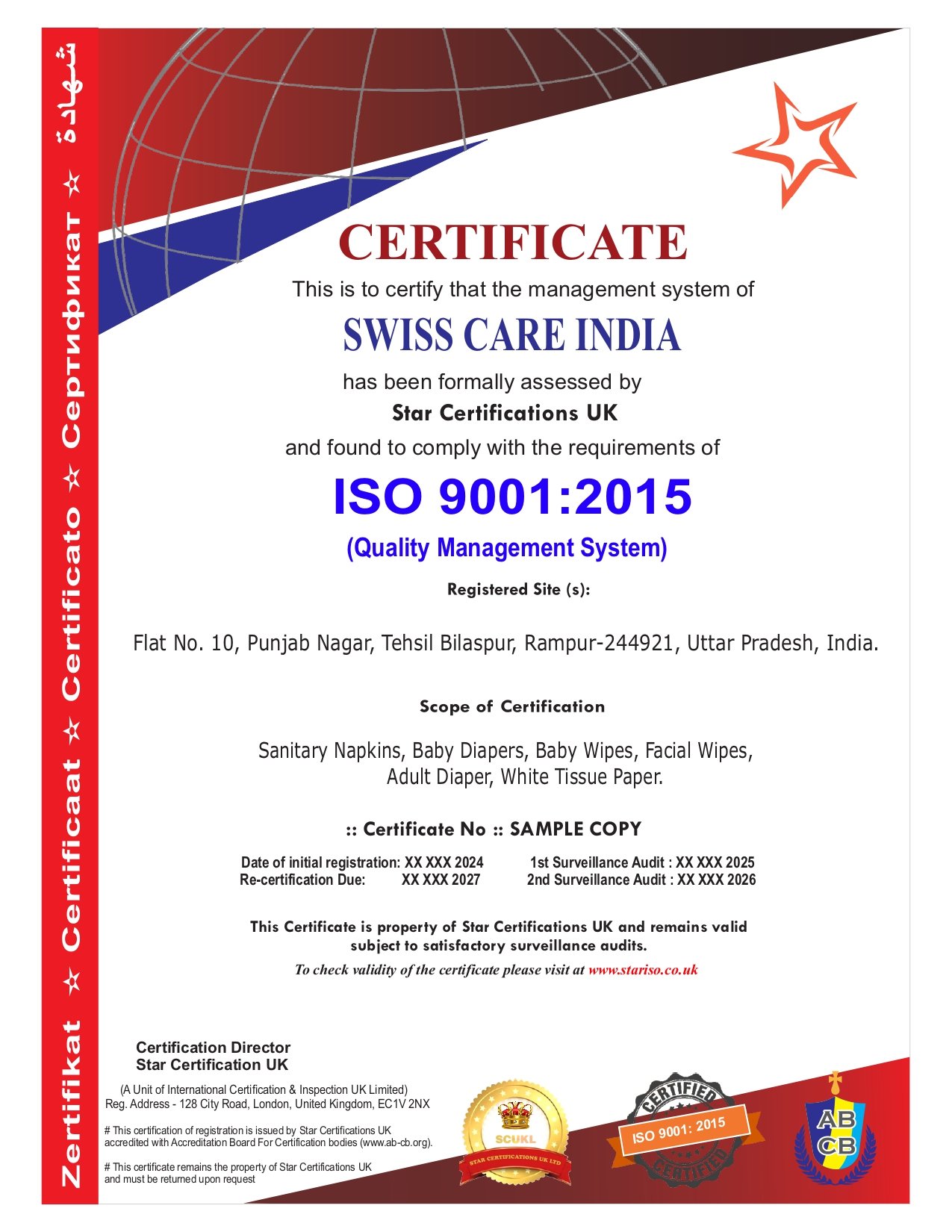 ISO Certification